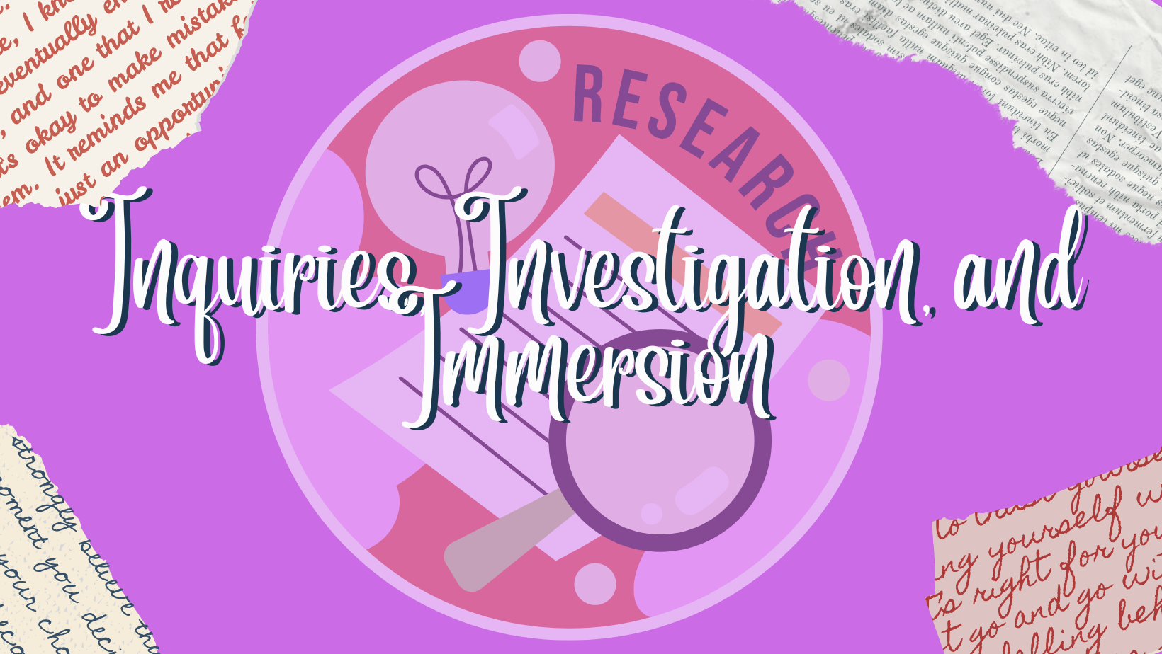 12-TVL A Inquiries, Investigations, and Immersion Sem2 24-25