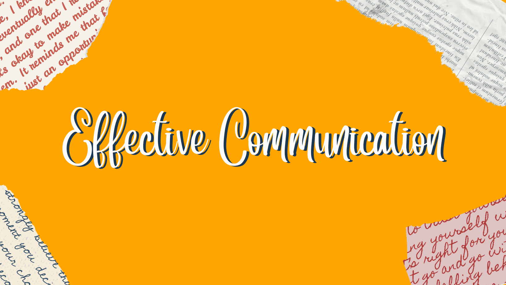 Effective Communication 11 C1-A (1st sem)