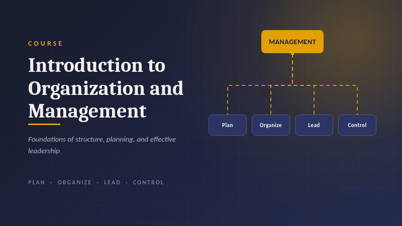 Introduction to Organization and Management 11 C3-A (1st sem)